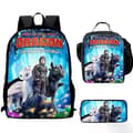How to Train Your Dragon School Backpack Bag Insulated Lunch Bag Pencil Case Style 3