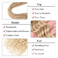 Miniatyrbilde 8 av 8: 20 tommer 10 tråder/pakke Syntetiske Dreadlocks Extensions Dobbel Ended Tynn 0,6 cm Hekle Flettehår Myke Dreads Reggae Hip-Hop Hippie Stil F