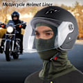 Miniatyrbild 3 av 6: Balaklava Helmask för Motorcykel Cykling Skidmask för Män Kvinnor Andningsbar Dark green