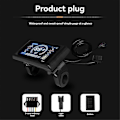 Miniatyrbillede 3 af 5: Lithium Power Boost Konverteringssæt S966 farveskærmsmåler med 80A controller og 20X gashåndtag 8 Magnetisk Boost Kit