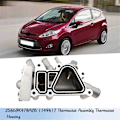 Miniatyrbillede 2 af 5: Termostathus til motor med sensor 1149617 2S6G-9K478-A2B til Fiesta Courier 1.6L 2003 2005-2012 2S6G9K478A2B