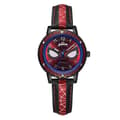 Spiderman Kult Lysende Effekt Armbåndsur Barn Vanntett Analog Klokke Gutter Jenter Barn Bursdagsgave Black Red