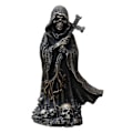 Miniatyrbillede 1 af 5: Skeletfigur Ond Grim Reaper til Halloween Hjemmekontor Indretning Harpiks Statue Skulptur Ornament