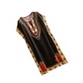 Boho Elegant Etnisk Strandkjole for Dame Black