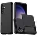 Samsung Galaxy S25 Deksel Kortlomme Svart