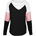 Miniatyrbillede 4 af 4: Dame Color Block Hættetrøjer Sweatshirts Langærmet Sweatshirt Pullover Black *L