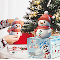 Miniatyrbillede 9 af 9: 12 stk. Ler Snemand DIY Sæt Snemand Kits Snemand Håndværk til Børn, Modeleringsler Snemand DIY Kits, Julehåndværk Julegaver
