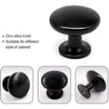 Miniatyrbild 2 av 5: Vintage Cabinet Handles Black 20-pack 30mm Durable Kitchen Knobs