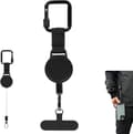 1-10-pack Retractable Anti-Theft Phone Holder, Lightweight Phone Lanyard with Secure Clip 1PC