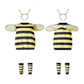 Pikkukuva 3 / 4: S-xxl MEHILÄINEN Naamiaisasu Aikuinen Hyönteinen Juhlat Nainen Lady Bug Asu 100% Uusi S