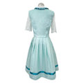Pikkukuva 5 / 5: Dirndl Midi -mekko naisille Dirndl-mekko 3-osainen pukusetti sisältää pitsisen dirndl-esiliinan pukumodin olutfestivaaleille, 100% uusi