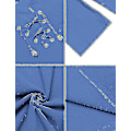 Miniatyrbilde 2 av 3: Tanktopper i bomulls- og linstoff for menn, avslappet, uten ermer, med snøring, strandtopper Dark blue M