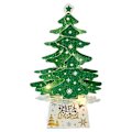 Miniatyrbillede 1 af 5: Julepynt Mini Bordplade Julekort Ornament