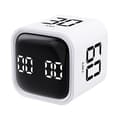 Productivity Cube Timer with Gravity Sensor, Reversible LED Display, 4 Preset Times, Dual Modes, Time Control, Countdown, Cooking, Study