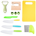 Miniatyrbillede 1 af 8: Børne Bagekøkken Knive Køkkensæt Køkkenredskaber til børn Multifarvet 11 Piece Set-4