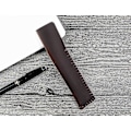 Miniatyrbillede 3 af 4: Håndlavet Ægte Læder Enkelt Pen Etui Fyldepen Ærme Holder Pose Cover Vintage (kaffe)