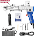 Miniatyrbillede 2 af 2: Tufting Gun, 2 i 1 sæt, Elektrisk Tæppe tapis Strikning, EU -stik 220V EU Plug 220V EU PLUG 220V