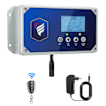 Miniatyrbillede 2 af 2: Automatisk Hønsehus Dør, Fjernbetjening, LCD Skærm,EU 220V kun boks EU 220V only box EU 220V only box