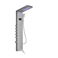Miniatyrbillede 1 af 2: LED Brusepanel, Dobbelt Vandfald & Regnvejr Tilstande, Digital Temperatur Display,Nickel 8013 Nickel 8013 Nickel 8013