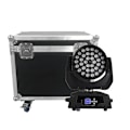 Pikkukuva 1 / 2: Valaistusvaihtoehto, 228W teho, ammattikäyttö DJ:lle,36x18W Lentoasema 36x18W Flight Case 36x18W Flight Case