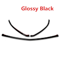 Miniatyrbillede 2 af 2: Blank Front Bumper Lip Splitter i blank sort, nem installation, til Mercedes-Benz A-klasse 2019+.,Glossy sort Glossy Black Glossy Black