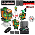 Miniatyrbillede 2 af 2: 4D 16 Linjers Laser Niveau, Selvnivellerende, Genopladelig med Stativ,fter atEfter at E E
