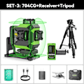 Miniatyrbillede 2 af 2: 16 Linjers Laser Niveau, Selvnivellerende, 3,7V/6600mAh Batteri,SÆT3 set3 SET3