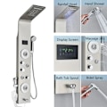 Miniatyrbild 2 av 2: LED Duschblandare, Digital Display, Vattenfall Duschhuvud F
