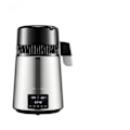 Miniatyrbillede 1 af 6: 4L Hjemme Vanddestillator - 1,5L/t Hastighed, Touchskærm Tidsindstilling & Tørkogning Beskyttelse Silver
