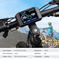 Miniatyrbillede 2 af 2: Elektriske cykelkonverteringskits, HDMI-skærm, midtermonteret navmotor, 750C Display 750C display 750C Display