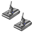 Pikkukuva 1 / 6: Vaihtoakku Dyson V8 SV10:lle, 6000mAh Kapasiteetti, 21.6V 2 PCS 21.6V