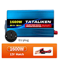 Pikkukuva 2 / 2: Invertteri, puhdas siniaalto, auton mikroinvertteri, 12V 1600W 50HZ EU 12V 1600W 50HZ EU
