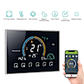 Miniatyrbillede 2 af 2: Smart Termostat, WiFi-forbindelse, Stemmestyring, Wifi-Black Wifi-Black Wifi-Black