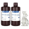 Miniatyrbillede 2 af 2: 3D Printer Resin, Høj Præcision, Lav Lugt, klar 2kg clear 2kg clear 2kg