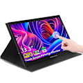 Miniatyrbillede 1 af 2: Bærbar Touchscreen Monitor, 13,3" FHD IPS, HDR10,Touchskærm Touch Screen Touch Screen