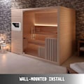 Miniatyrbild 6 av 8: Bastu Digital Kontrollenhet 3-9kw - Tid & Temp Inställningar, Väggmonterad, Överhettningsskydd External Controller