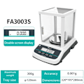 Miniatyrbillede 2 af 2: Laboratorieanalytisk balance, elektronisk præcision, 0001g opløs FA3003S (300g 1mg) FA3003S (300g 1mg)