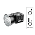 Miniatyrbillede 2 af 2: Bi-farvet videolys, 40W output, justerbar farvetemperatur,med EU-stik with EU Plug with EU Plug