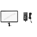 Miniatyrbillede 1 af 2: LEDP260C Dæmpbar LED Video Lys, Bi-Farve 3300K-5600K, Høj CRI >95,Kit 1 Kit 1 Kit 1