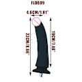 Miniatyrbillede 2 af 2: Sexmaskine tilbehør, VAC-U-Lock, store sorte og hudfarvede dildoer. O