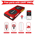 Miniatyrbillede 2 af 2: LiFePO4 Smart BMS, Bluetooth-aktiveret, Avanceret Beskyttelse,UART, LiFe 8S 200A UART UART