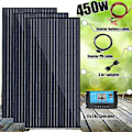 Pikkukuva 1 / 2: 450W Aurinkopaneelisarja, Korkeatehoinen Monokristallinen, Säänkestävä Suunnittelu RV:lle, Veneelle, Asuntovaunulle,450 watin runkokitti 450w frame kit 450w frame kit