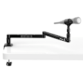 Miniatyrbillede 2 af 2: Justerbart mikrofonstativ, 2 kg belastningskapacitet, aluminiumslegering, LS26 LS26 LS26