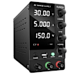 Miniatyrbild 1 av 4: Laboratorie Strömförsörjning, 0-30/60V 5A/10A, LED-display, Effektiv Värmeavledning AN-SPS-C3206 Black AN-SPS-C3206 Black