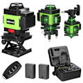 Miniatyrbillede 2 af 2: 16 Linjers Laser Niveau, Selvnivellerende, Genopladelig med Stativ,Ingen stativstand No tripod stand No tripod stand