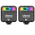 Pikkukuva 1 / 2: RGB LED -videovalo, säädettävä 2500K-9000K, korkea CRI 95+, 2000mAh akku,2 kpl VL49 2PCS VL49 2PCS VL49
