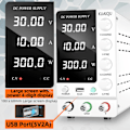 Pikkukuva 3 / 4: Laboratorion Virtalähde, 0-30/60V 5A/10A, LED-näyttö, Tehokas Lämmönhajonta AN-SPS-C3206 Black AN-SPS-C3206 Black