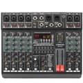 Mixer, 6 Mono Kanaler, 99 DSP Effekter, 6 Kanaler EU PLUG
