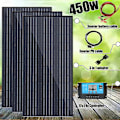 Pikkukuva 2 / 2: 450W Aurinkopaneelisarja, Korkeatehoinen Monokristallinen, Säänkestävä Suunnittelu RV:lle, Veneelle, Asuntovaunulle,450 watin runkokitti 450w frame kit 450w frame kit