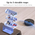 Miniatyrbillede 4 af 5: Robotstøvsuger, 4500Pa sugestyrke, 6400mAh batteri, LiDAR-navigation,L11 PRO MAX, EU L11 PRO MAX L11 PRO MAX
